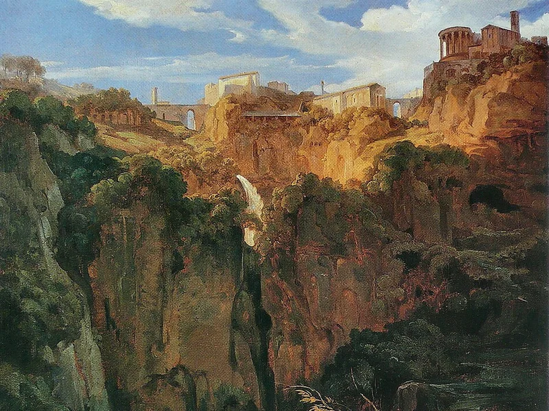 1801-Ernst Fries - Tivoli